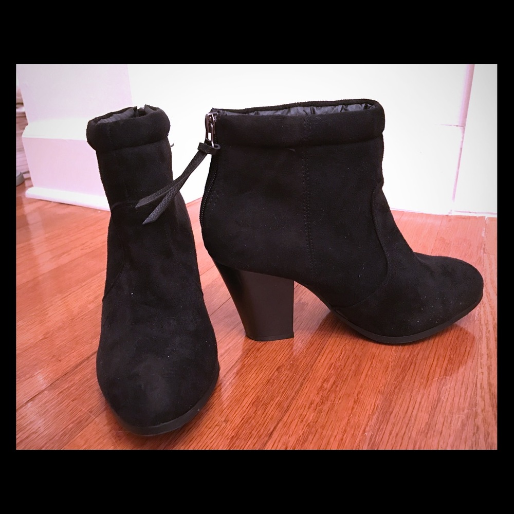 Black booties